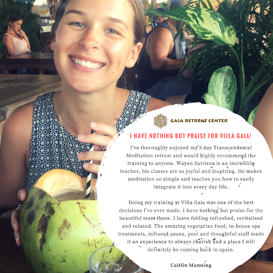 Transcendental Meditation Retreat in Ubud Bali