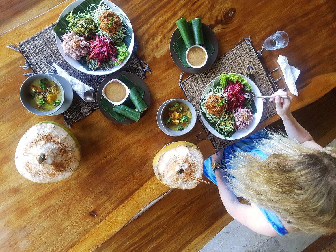 Zoodles Raw Food Bali